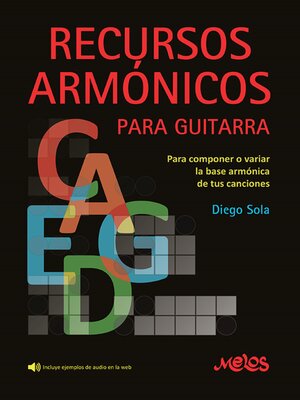 cover image of Recursos armónicos para guitarra